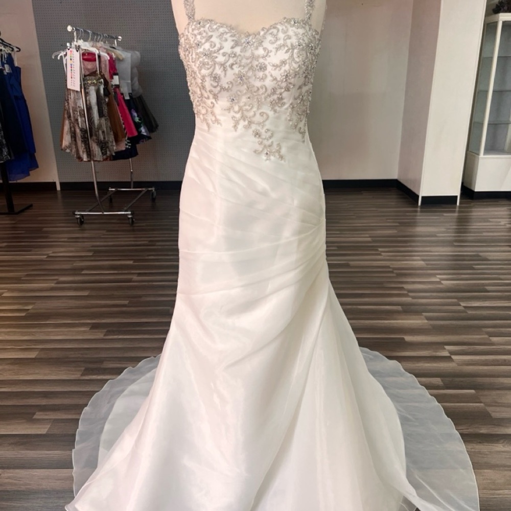 Jasmine Ivory Beaded Bodice Wedding Dress